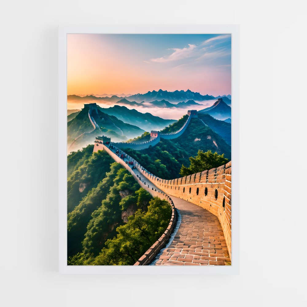 great-wall-of-china-7 cadre Blanc