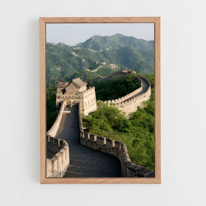 great-wall-of-china-8 cadre Bois clair
