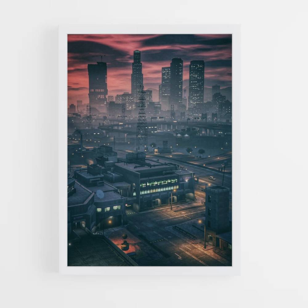 Affiche GTA Los Santos