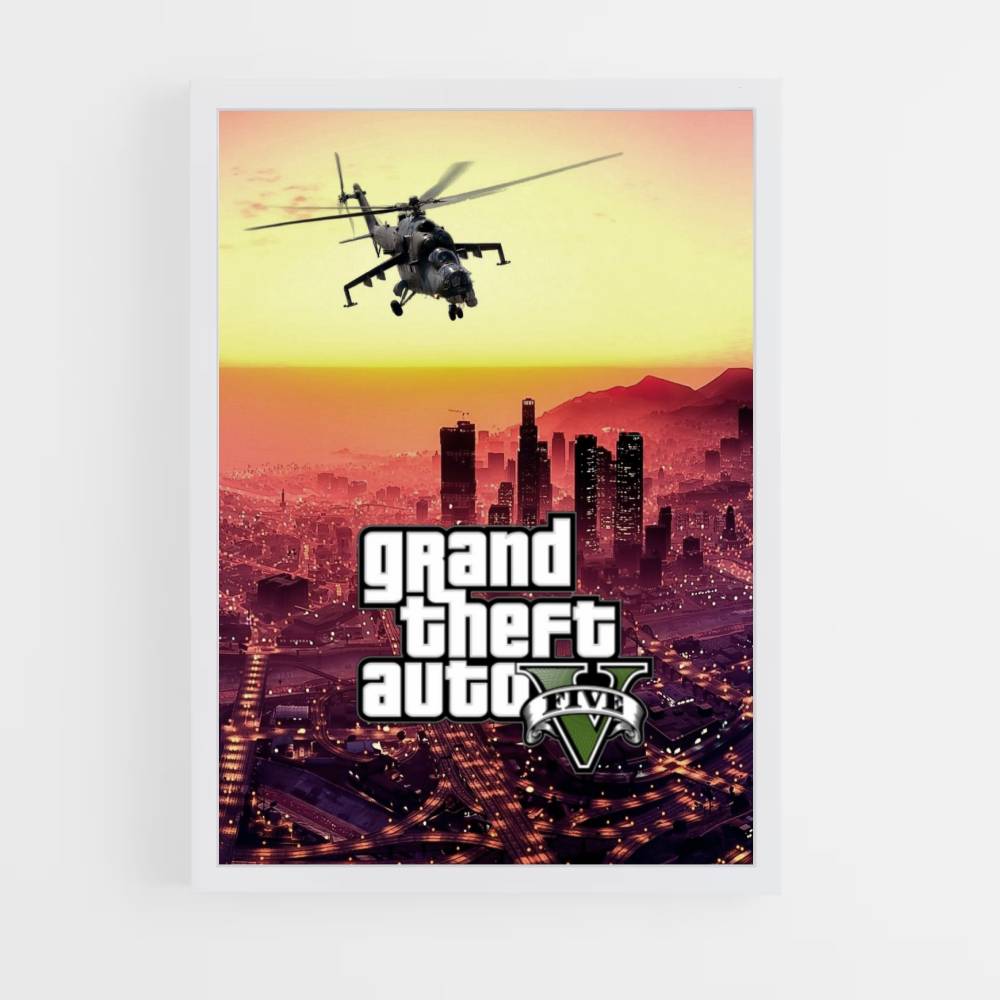 GTA-helikopterposter