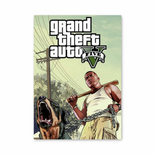 Poster GTA V Hond