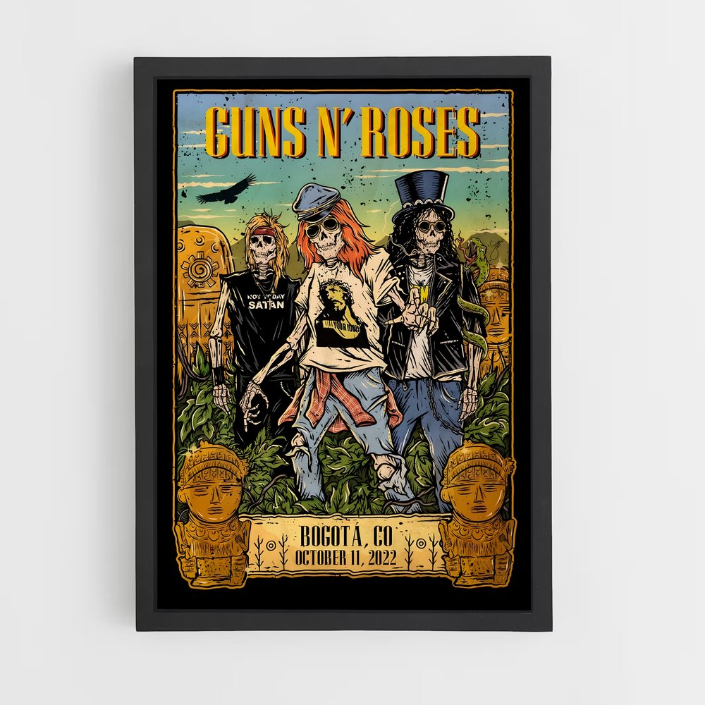 guns-n-roses-17 cadre Noir
