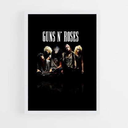guns-n-roses-7 cadre Blanc