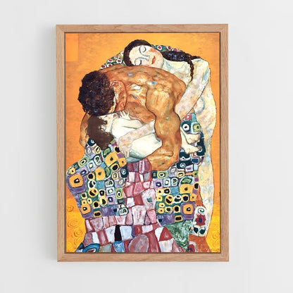 gustav-klimt-8 cadre Bois clair