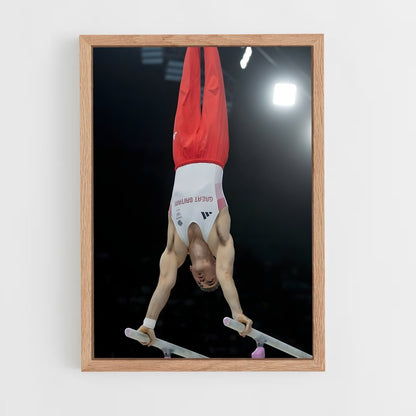 gymnastic-10 cadre Bois clair