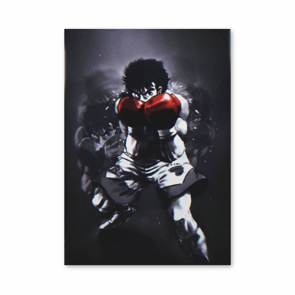 Poster Ippo Gants Rouges