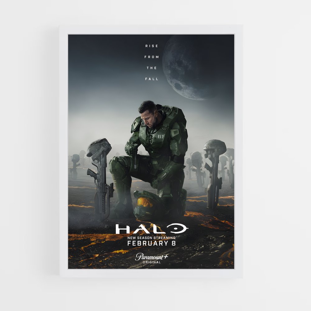 halo-7 cadre Blanc