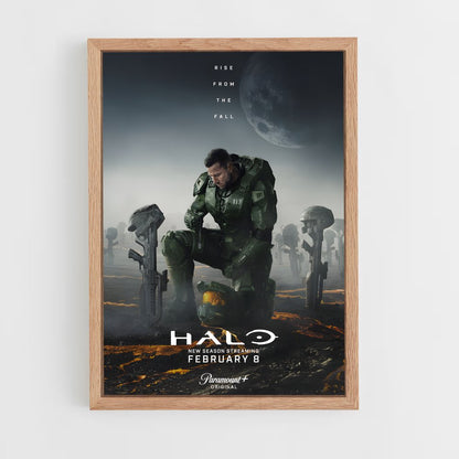 halo-7 cadre Bois clair