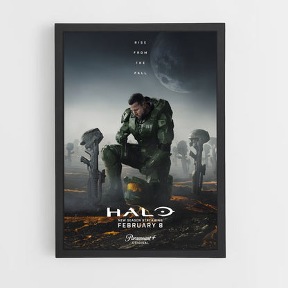 halo-7 cadre Noir