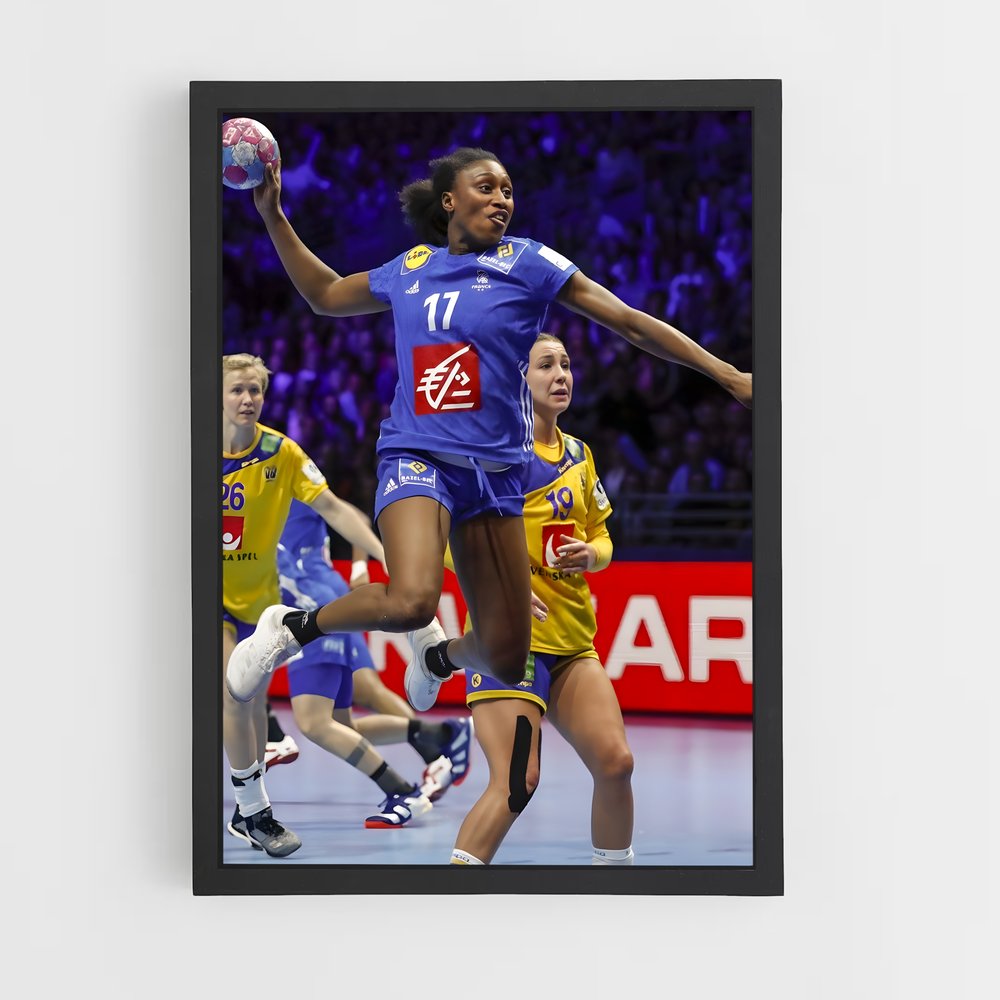 handball-2 cadre Noir