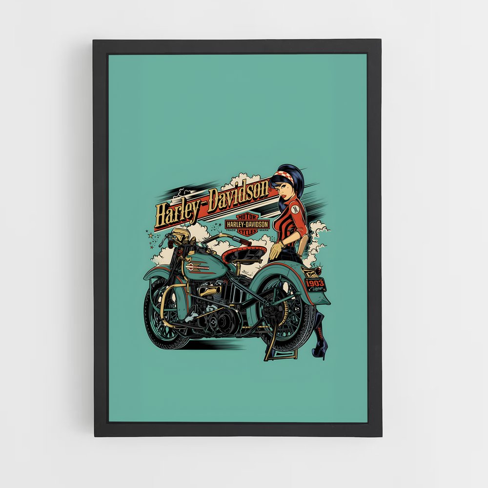 harley-davidson-9 cadre Noir