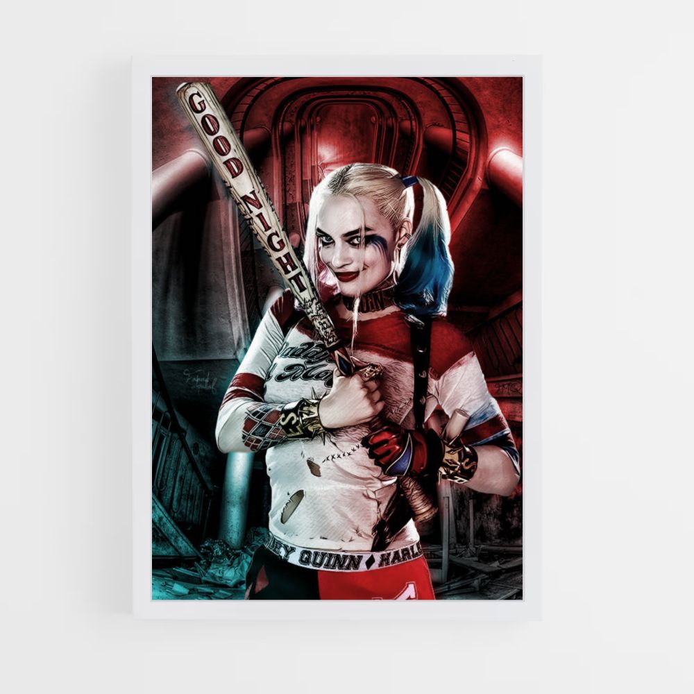 Poster Harley Koningin Goede Nacht