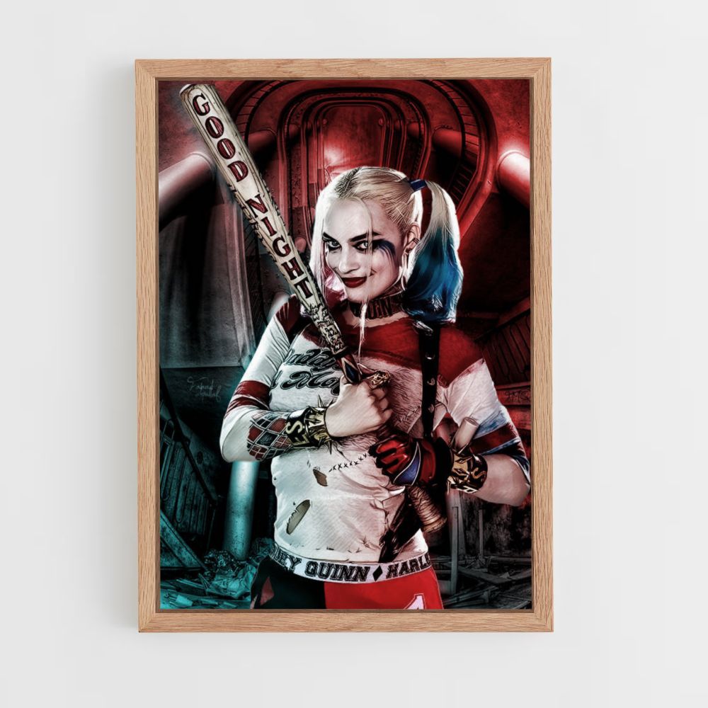 Poster Harley Koningin Goede Nacht