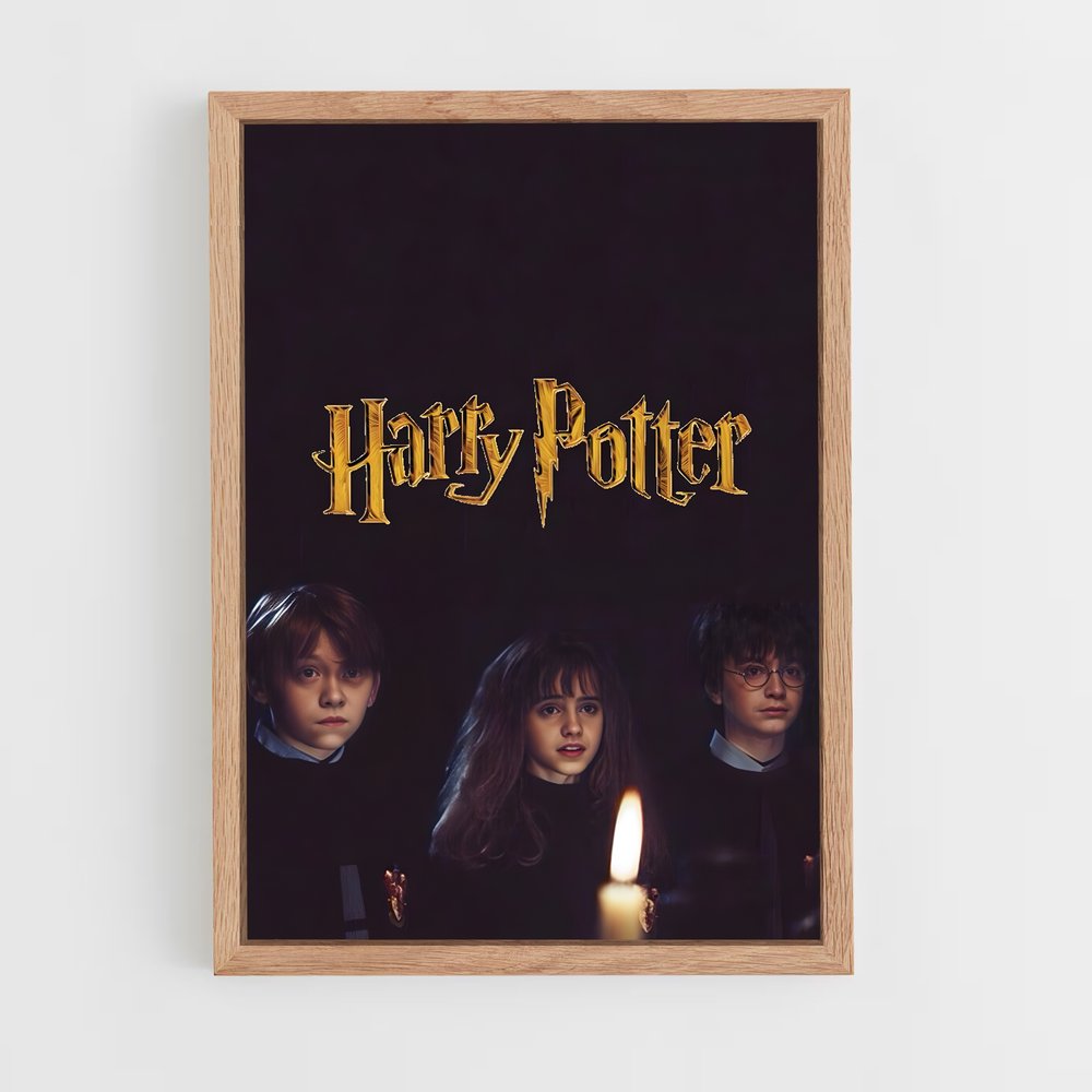 harry-potter-20 cadre Bois clair