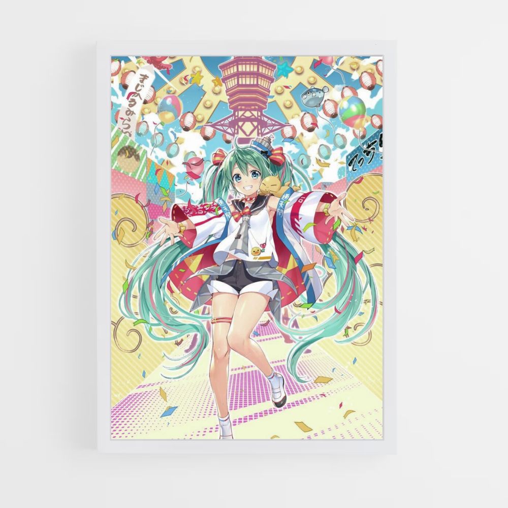 Poster Hatsune Miku-feest