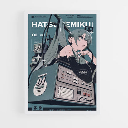 Affiche Hatsune Miku 01