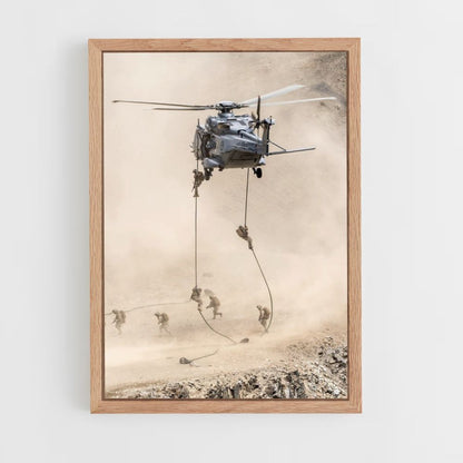 Poster Helikoptertroepen