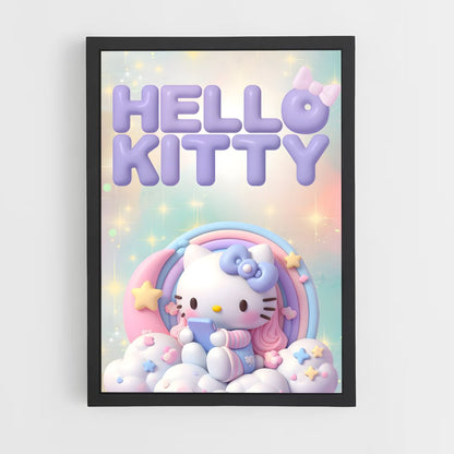 hello-kitty-18 cadre Noir