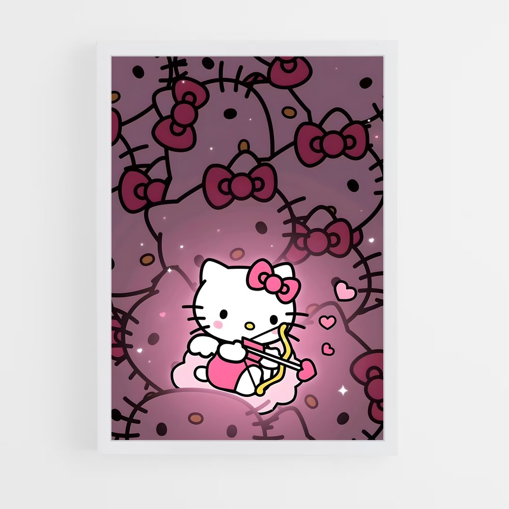 hello-kitty-21 cadre Blanc