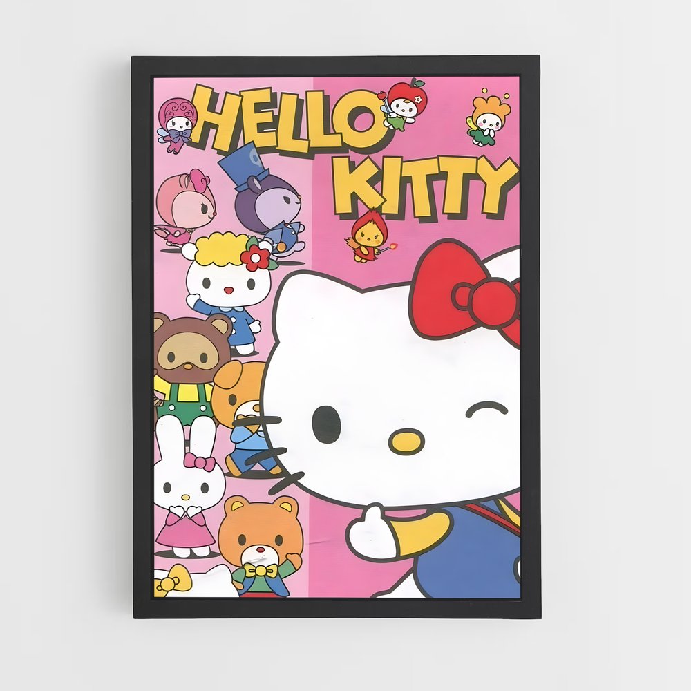 hello-kitty-6 cadre Noir