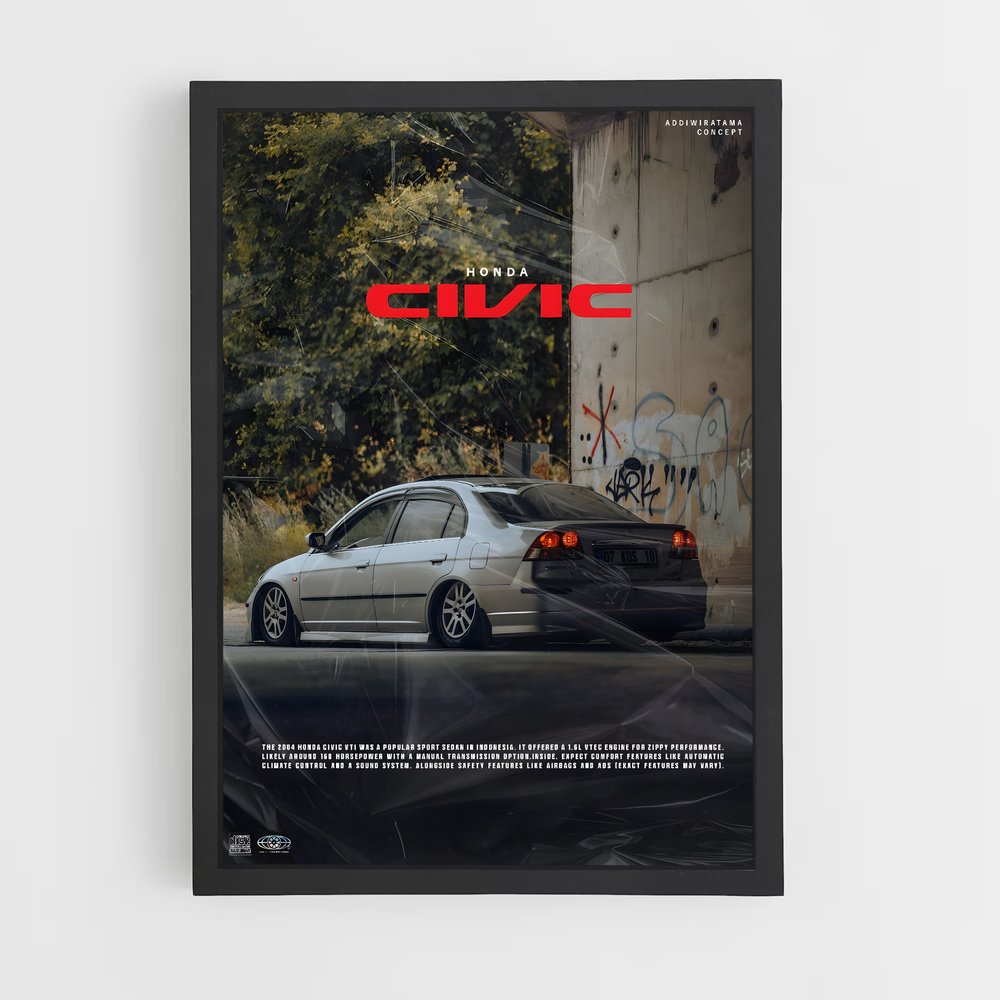 honda-7 cadre Noir