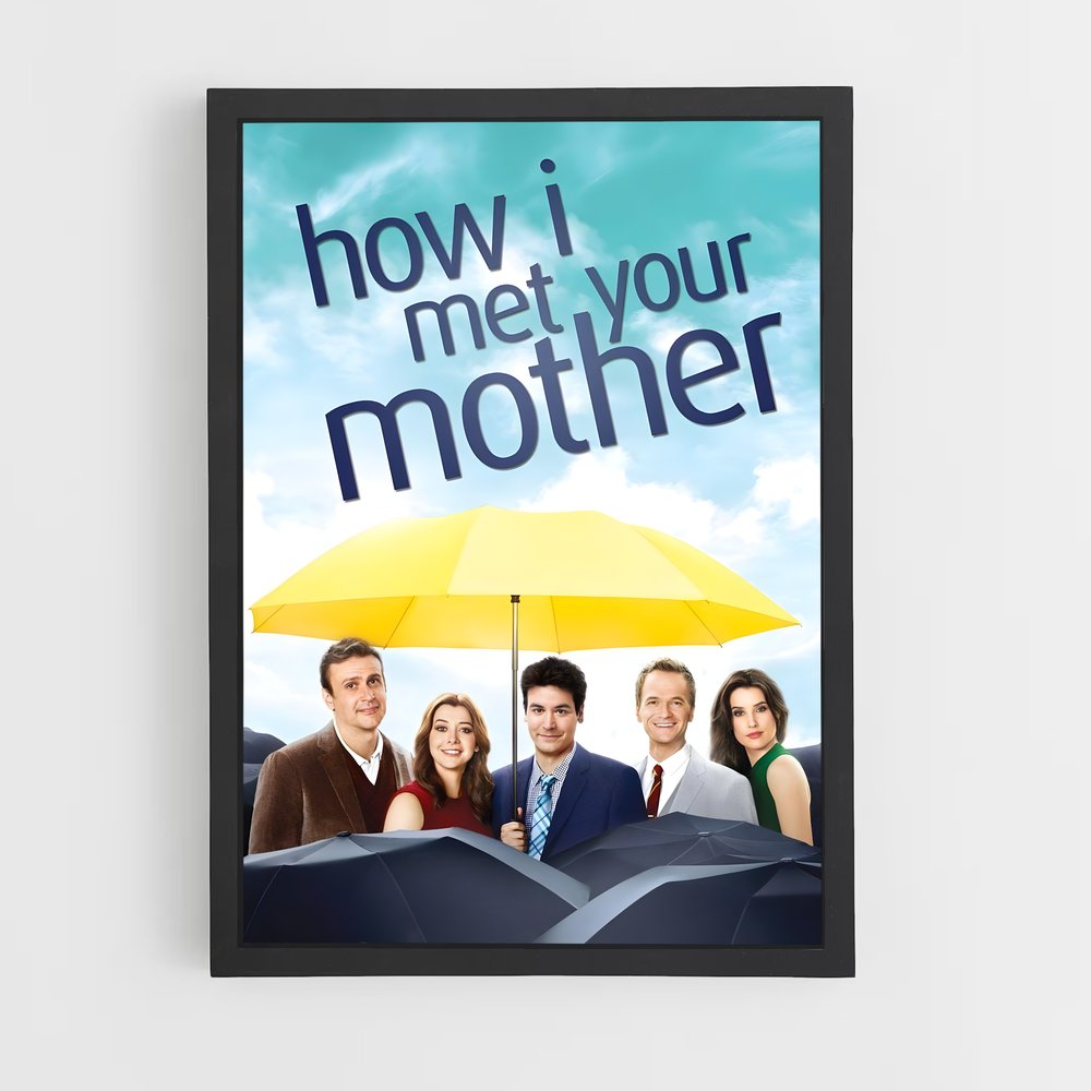 how-i-met-your-mother-1 cadre Noir
