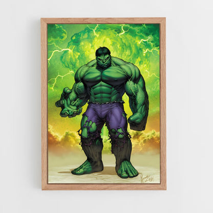 hulk-3 cadre Bois clair