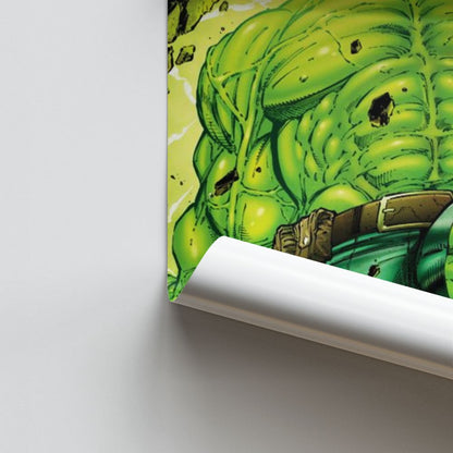 Poster Radioactieve Hulk