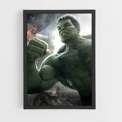 Poster Hulk-gevecht