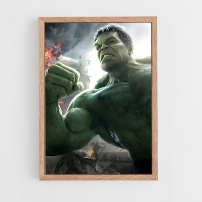 hulk-9 cadre Bois clair