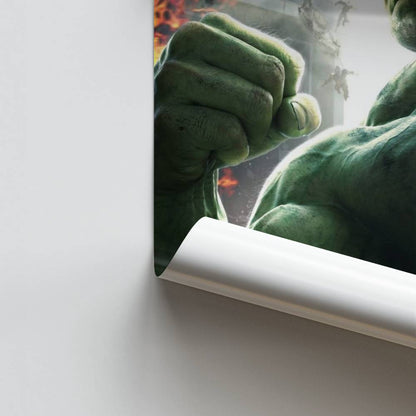 Poster Hulk-gevecht