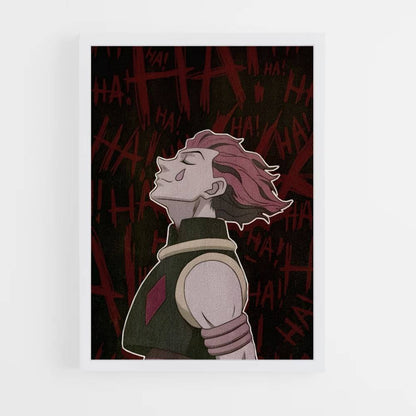 Poster Hisoka lachen