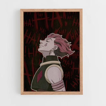 Poster Hisoka lachen