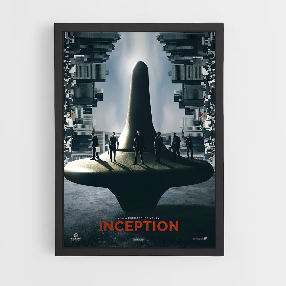 inception-10 cadre Noir