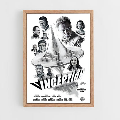 inception-12 cadre Bois clair