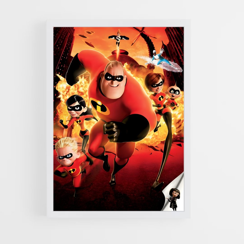 incredibles-2 cadre Blanc