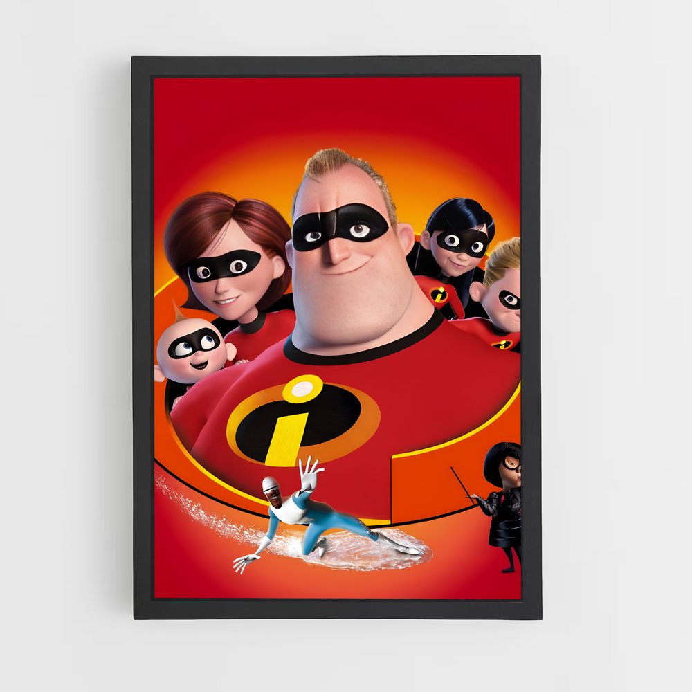 incredibles-8 cadre Noir