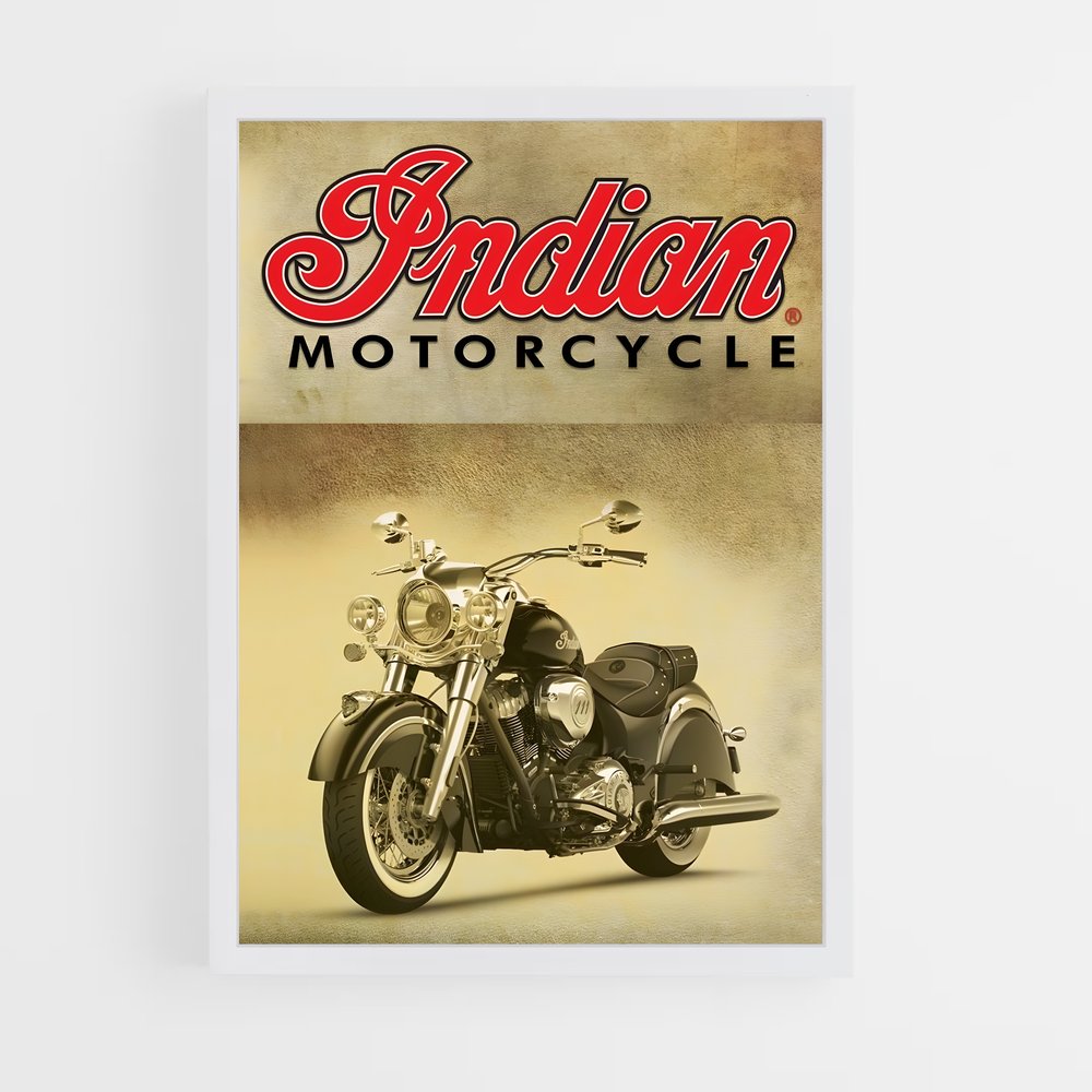 indian-motorcycle-5 cadre Blanc
