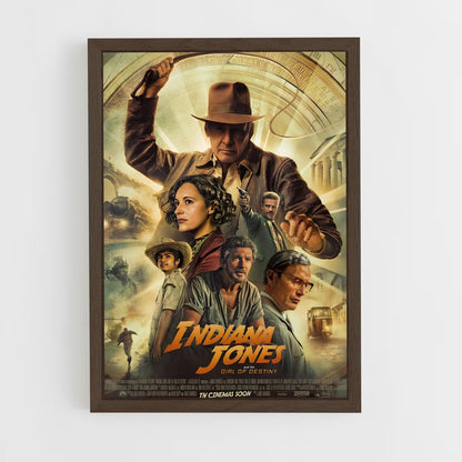 indiana-jones-6 cadre Bois foncé