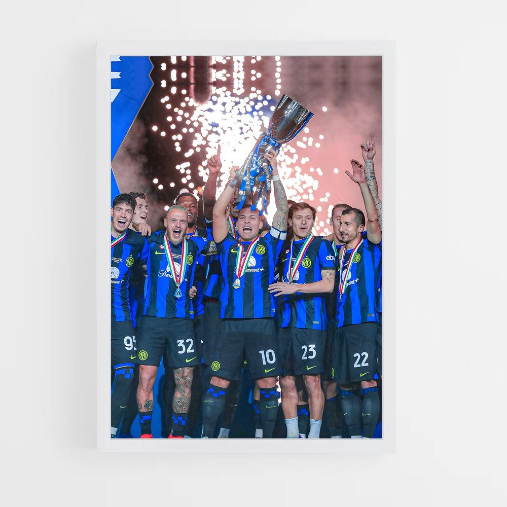 inter-milan-1 cadre Blanc