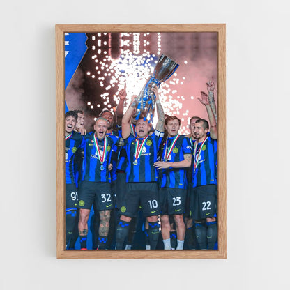 inter-milan-1 cadre Bois clair