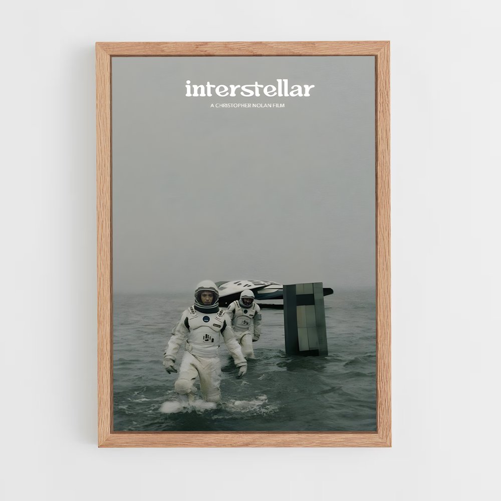 interstellar-10 cadre Bois clair