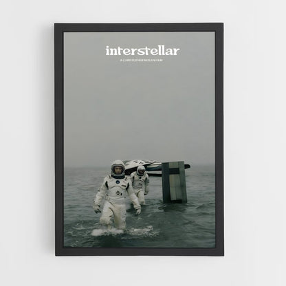 interstellar-10 cadre Noir