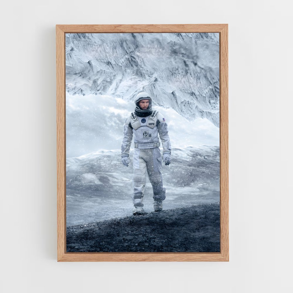 interstellar-11 cadre Bois clair
