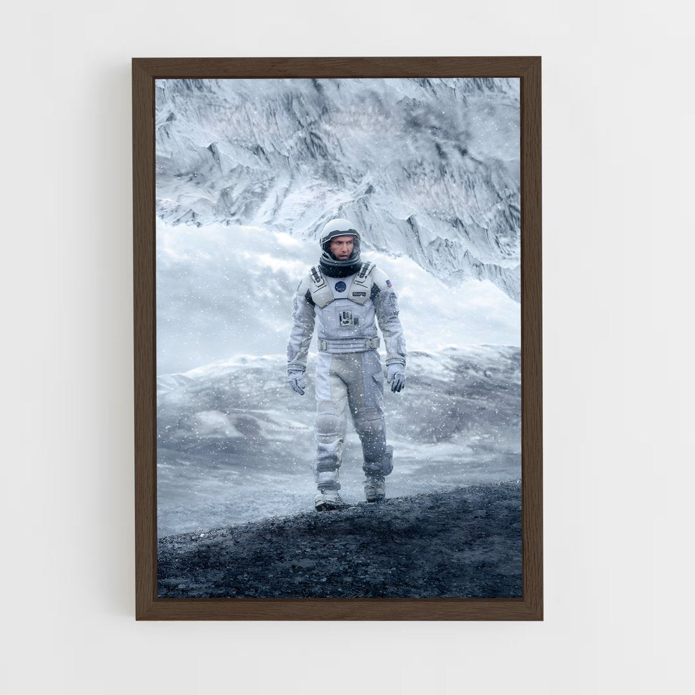 interstellar-11 cadre Bois foncé
