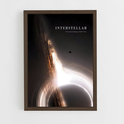 interstellar-19 cadre Bois foncé