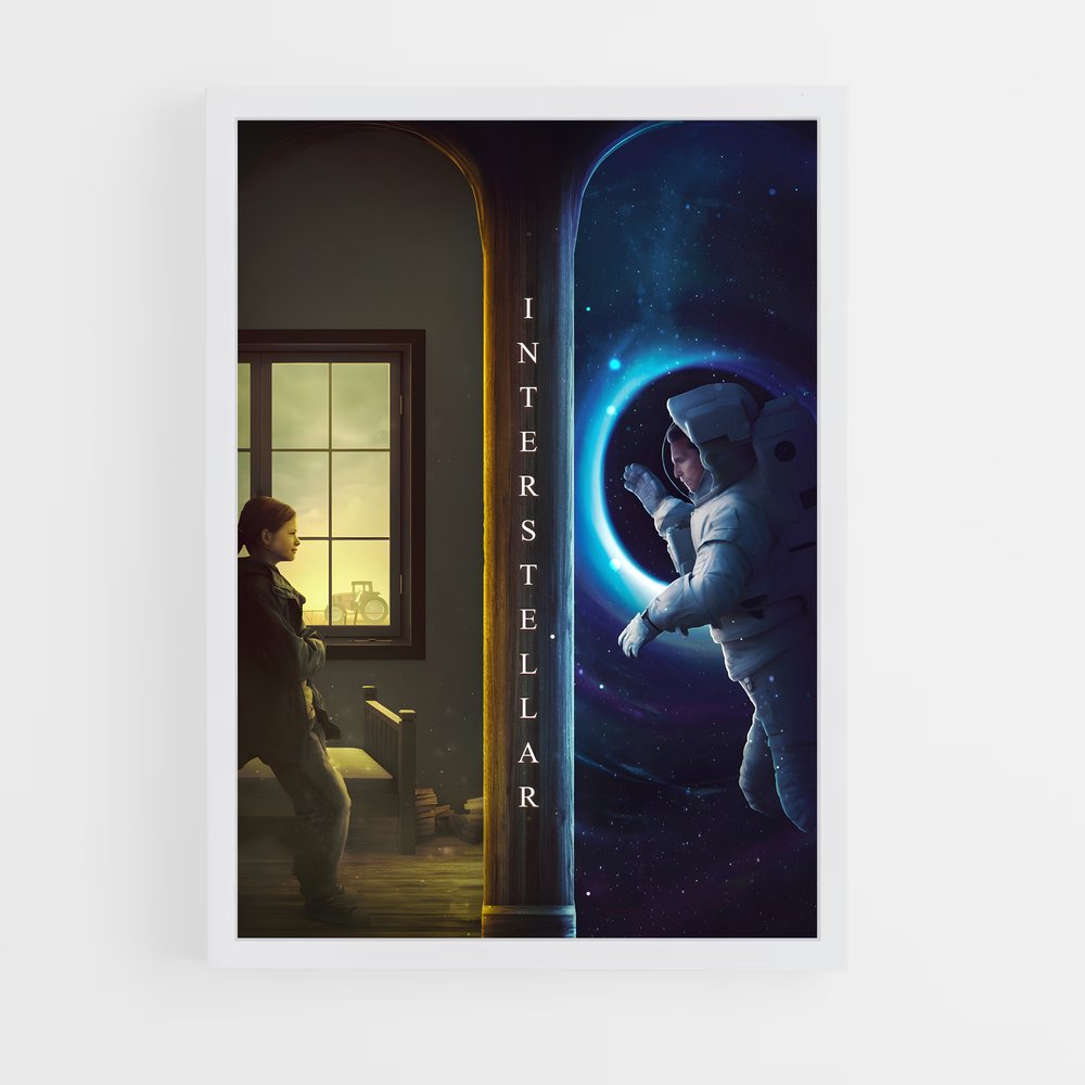 interstellar-4 cadre Blanc