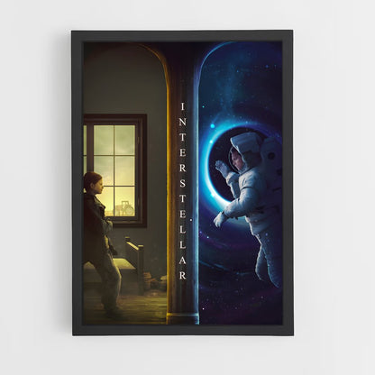 interstellar-4 cadre Noir