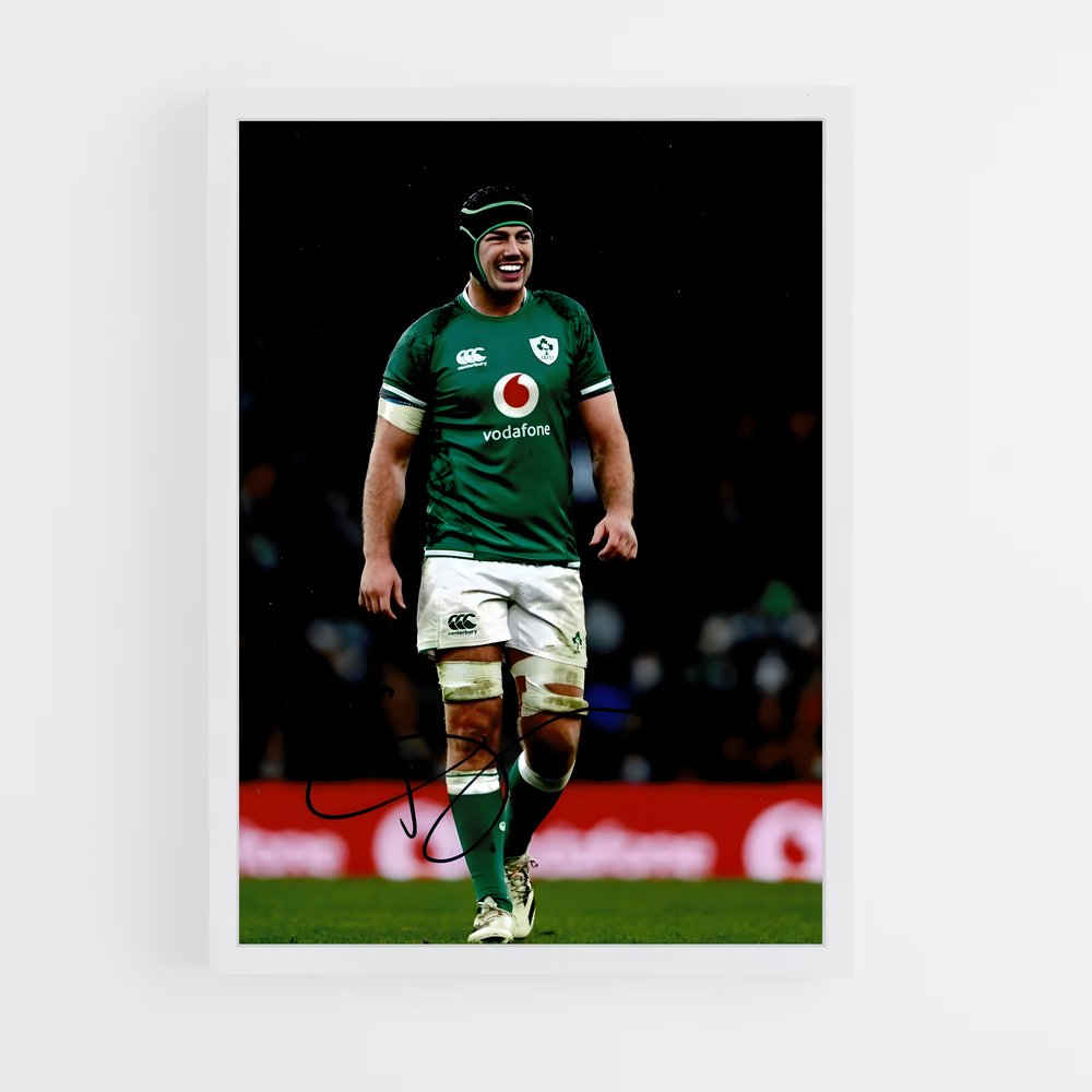 ireland-rugby-9 cadre Blanc