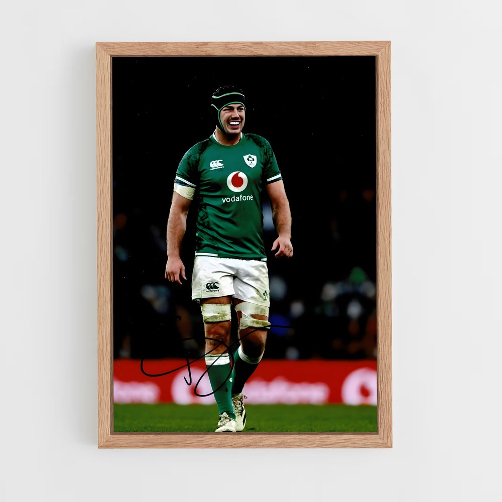 ireland-rugby-9 cadre Bois clair